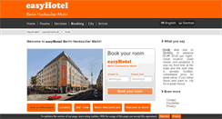 Desktop Screenshot of easyhotel-berlin.de