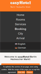 Mobile Screenshot of easyhotel-berlin.de